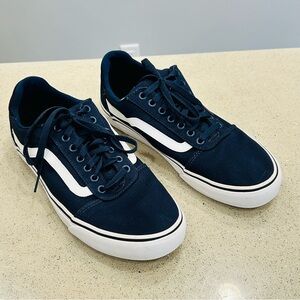 Vans Low Top Classic Sneakers-Navy~Ortholight Deluxe Comfort~Men’s Size 10~72156